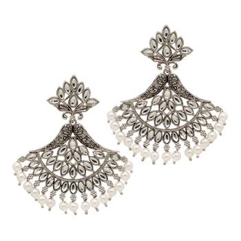 Silver Danglers Drops 1