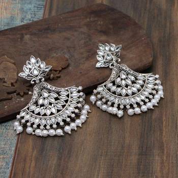 Silver Danglers Drops 4