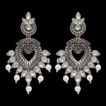 Silver Danglers Drops 3