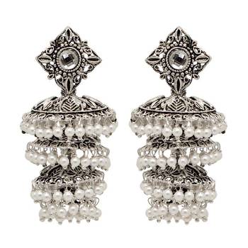 Silver Danglers Drops 1