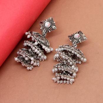 Silver Danglers Drops 5