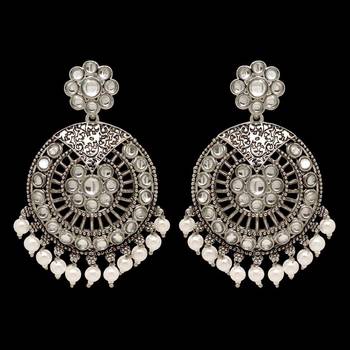 Silver Danglers Drops 3