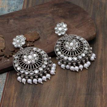 Silver Danglers Drops 4
