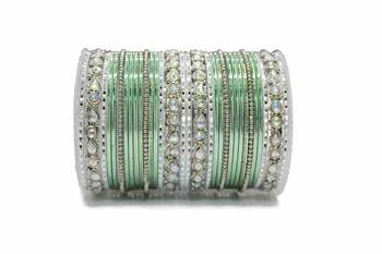 Green Zircon Bangles And Bracelets 1