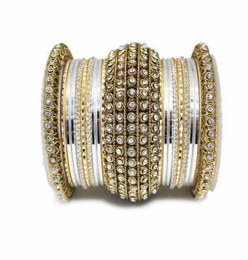 Silver Zircon Bangles And Bracelets 1