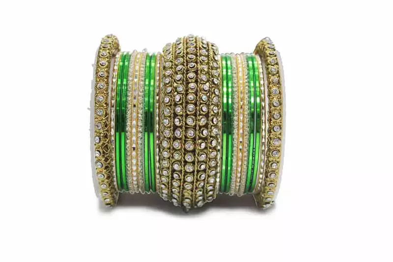 Green Zircon Bangles And Bracelets