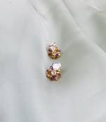 Gold earrings