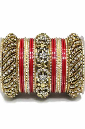 Red Zircon Bangles And Bracelets