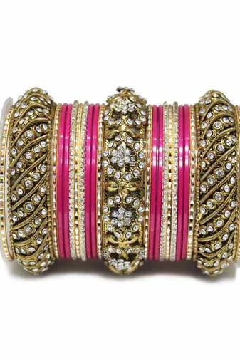 Pink Zircon Bangles And Bracelets