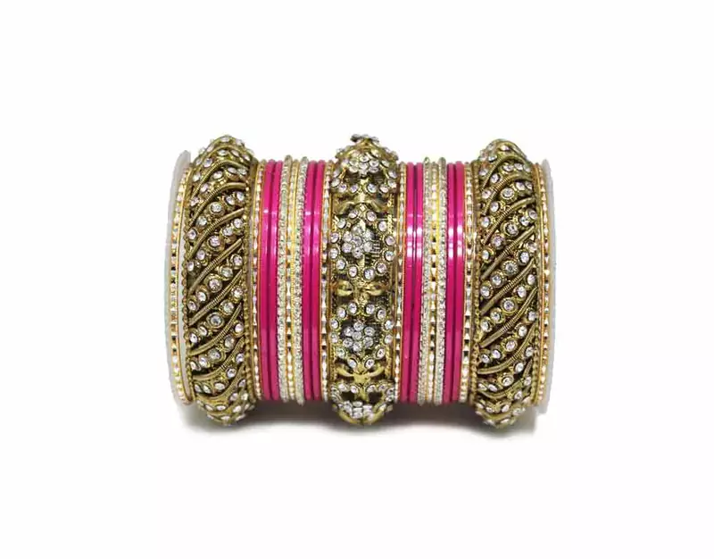 Pink Zircon Bangles And Bracelets
