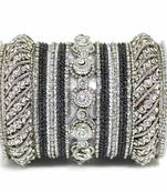 Black Zircon Bangles And Bracelets