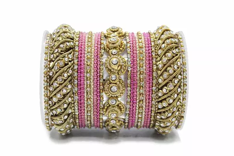 Pink Zircon Bangles And Bracelets