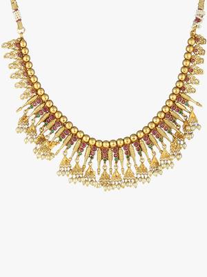 Gold Plated Copper Antique Chain Set 4