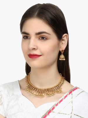 Gold Plated Copper Antique Chain Set 5