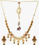 Gold Plated Copper Antique Chain Set