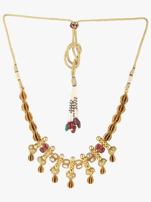 Gold Plated Copper Antique Chain Set 4