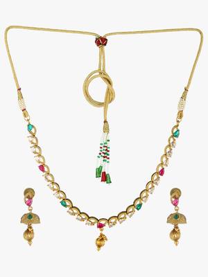 Gold Plated Copper Antique Chain Set 1