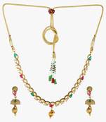 Gold Plated Copper Antique Chain Set