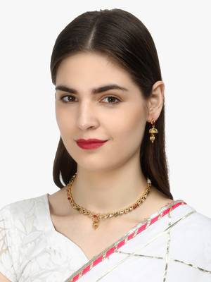 Gold Plated Copper Antique Chain Set 5