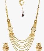 Gold Plated Copper Antique Chain Set