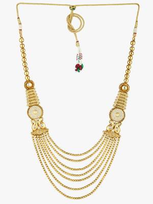 Gold Plated Copper Antique Chain Set 4