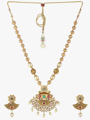 Gold Plated Copper Antique Chain Set 1