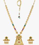 Gold Plated Copper Antique Chain Set