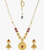 Gold Plated Copper Antique Chain Set