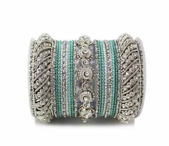Green Zircon Bangles And Bracelets 1