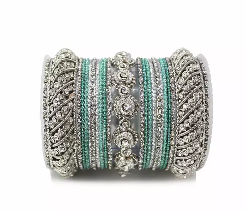 Green Zircon Bangles And Bracelets