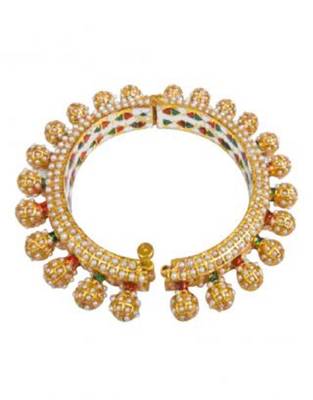 Gold Kundan Bangles And Bracelets 1