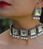 White Cubic Zirconia Necklace Sets