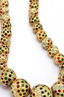 Multicolor Kundan Necklace Sets