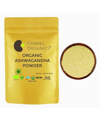 CARMEL ORGANICS Ashwagandha Powder 100 grams 1