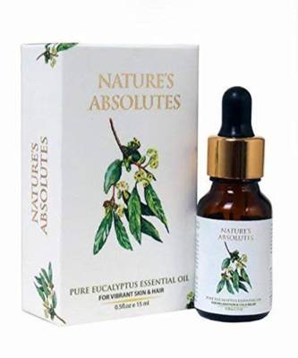 Nature's Absolutes Pure Eucalyptus Essential Oil, 15ml 1