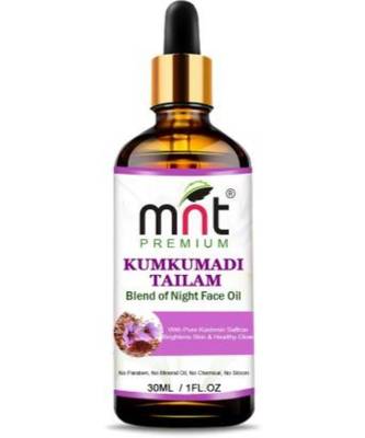 MNT Kumkumadi Tailam With Pure Kashmiri Saffron (30ml) For Brightens, Healthy & Glowing Skin  (30 ml) 1