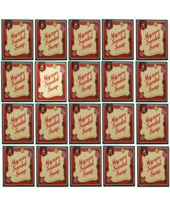 Mysore Sandal 20 SANDAL SOAP(75GM)  (20 x 3.75 g) 1