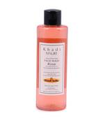 Khadi Mauri Herbals Rose Herbal Face Wash, 210ml