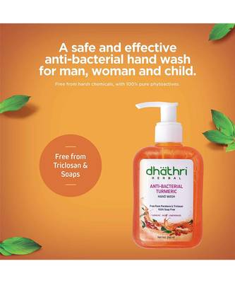 Dhathri Anti-Bacterial Turmeric Hand Wash 2
