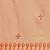 Orange & Beige Color Embroidered Unstitched Dress Material