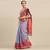 Blue Color Cotton Silk Saree
