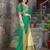 Green Embroidered Art Silk saree with blouse