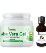 100% Pure Natural Raw Combo Pack Ideal for Hair Growth, Damaged Hair, Face, Dry Skin, Moisturizer