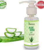Kazima  Pure Natural Aloe Vera Gel Raw (100 Gram) - Ideal for Skin Treatment, Face, Acne Scars, Hair Treatment