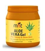 MNT ALOE VERA Gel For Young & Glow Skin 1 Kg (No Chemicals, No Colour, No Fragrance)