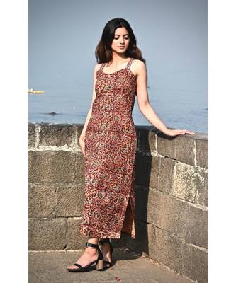Kalamkari Slip Dress 1
