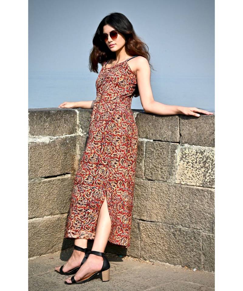 Kalamkari Slip Dress
