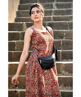 Kalamkari Slip Dress 4