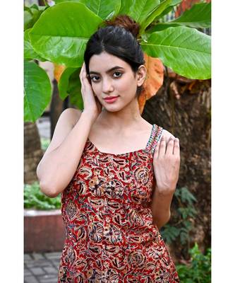 Kalamkari Slip Dress 6