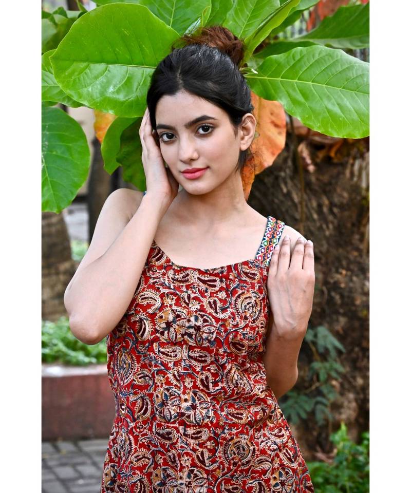 Kalamkari Slip Dress